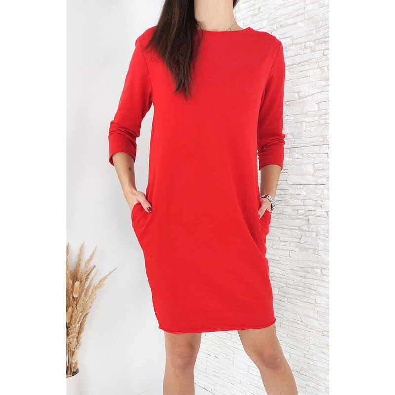 Moda Italia Podzimní šaty DL4872R 100210496
