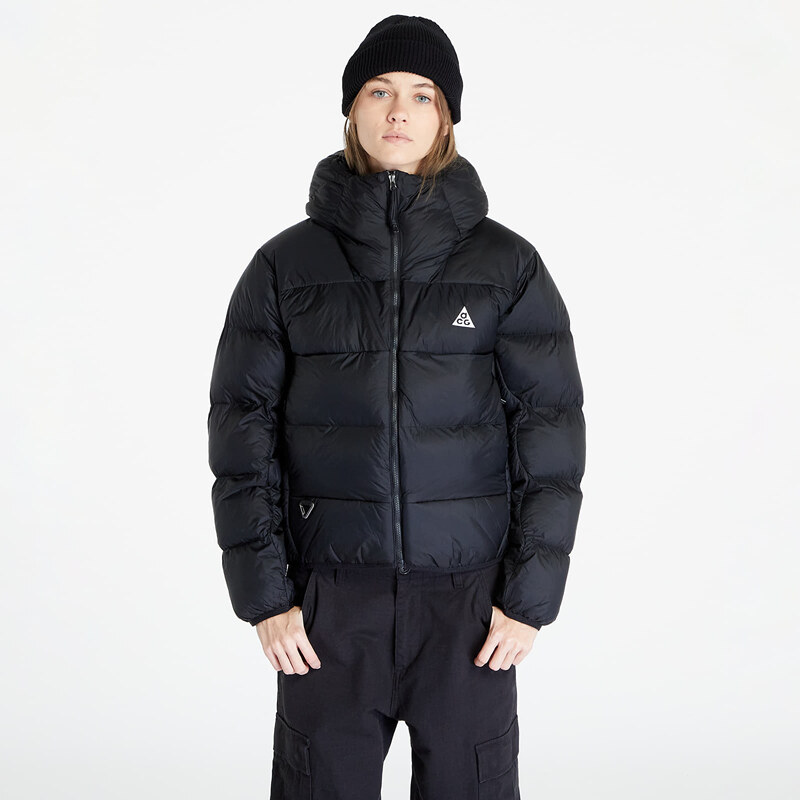 Dámská péřová bunda Nike ACG Therma-FIT Women's "Lunar Lake" Puffer Jacket Black/ Summit White