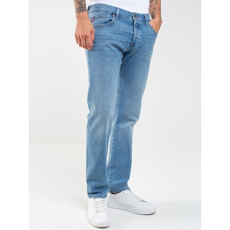 Big Star Man's Straight Trousers Denim 110761 -207