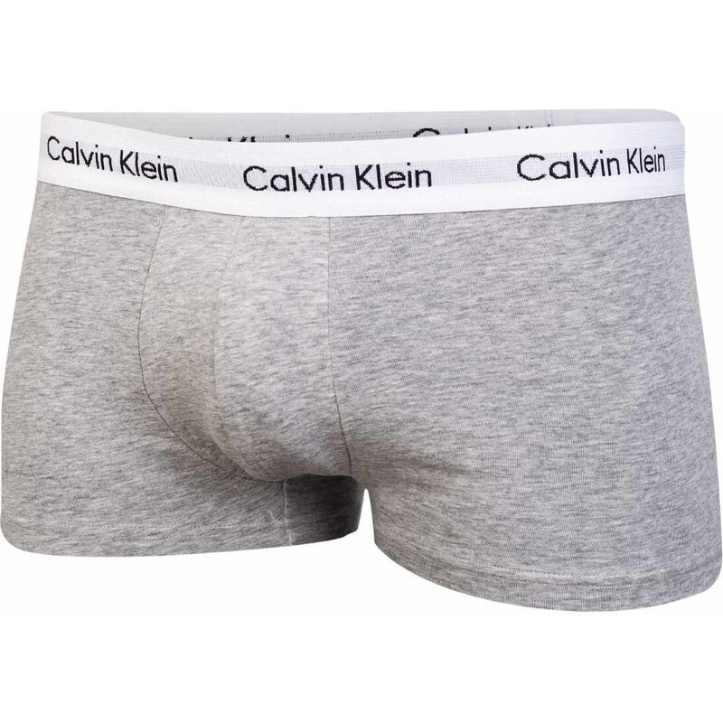 Calvin Klein Underwear 3Pack Slipy U2664G Black/Grey/White (Černá/šedá/bílá)