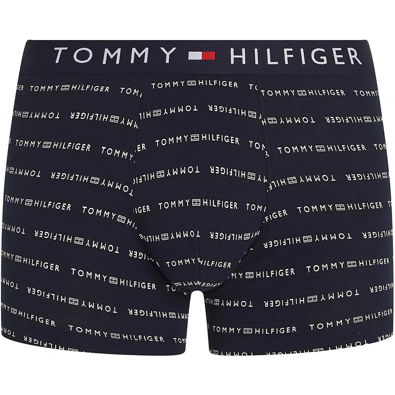 Pánské boxerky UM0UM02835 00O černé s potiskem - Tommy Hilfiger