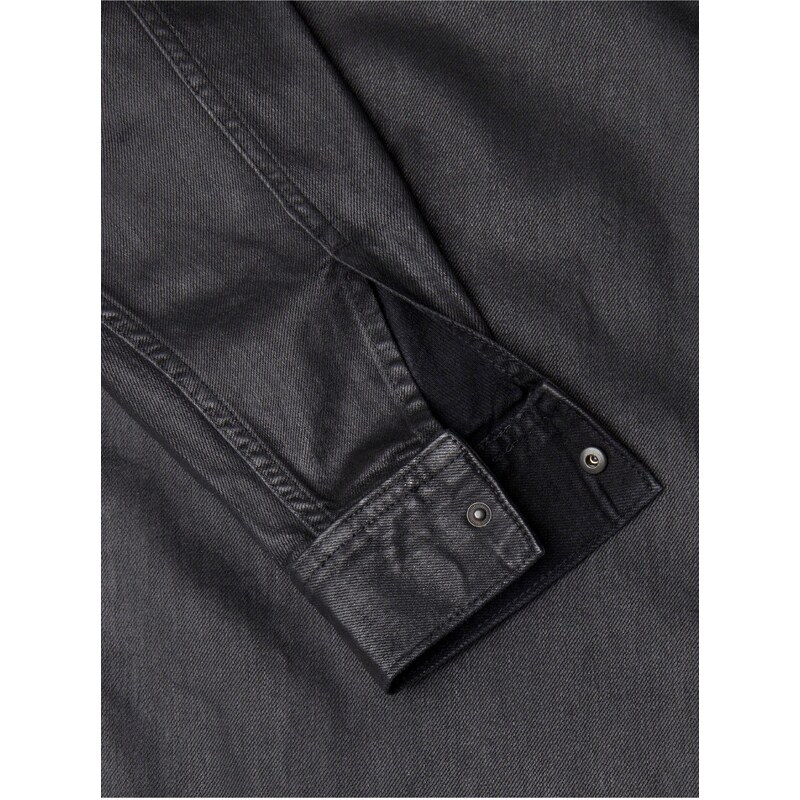 Černá dámská džínová oversize košile Pepe Jeans - Dámské