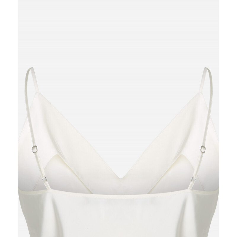 HALENKA KARL LAGERFELD SILKY CAMISOLE