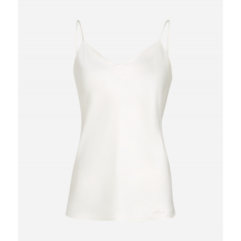 HALENKA KARL LAGERFELD SILKY CAMISOLE