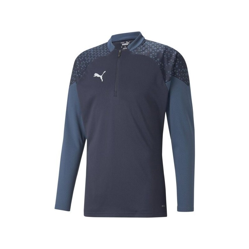 Puma TEAMCUP TRAINING 1/4 ZIP TOP Pánská sportovní mikina