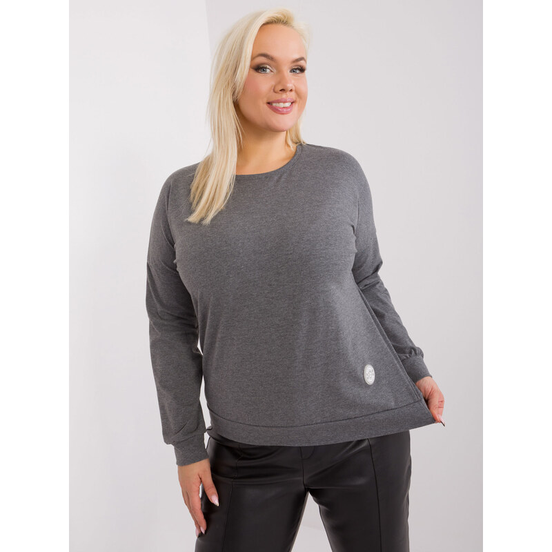 RELEVANCE Blouse-RV-BZ-9258.22-dark gray