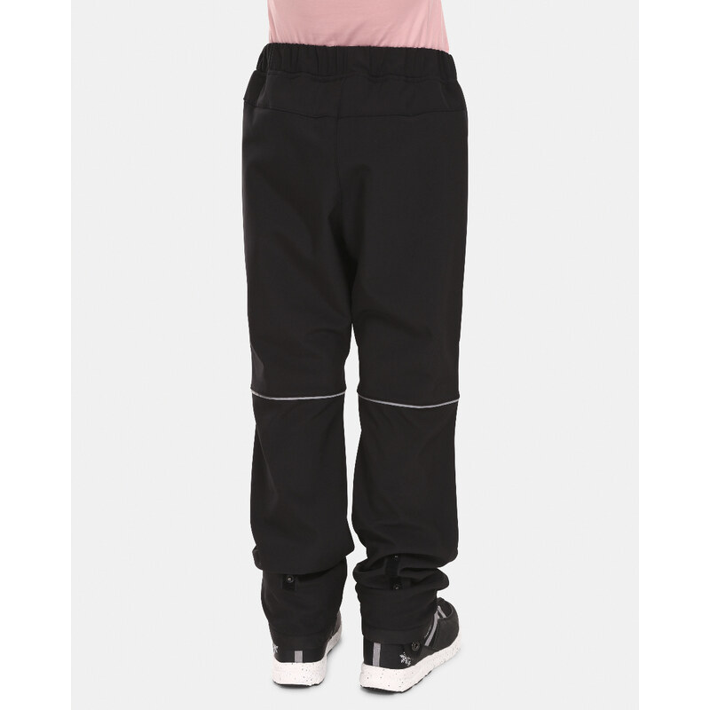 Dětské softshellové kalhoty Kilpi RIZO-J černá