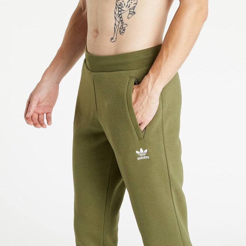 adidas Originals Pánské kalhoty adidas Essentials Track Pants Focus Olive