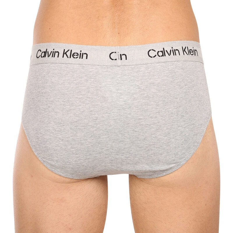 3PACK pánské slipy Calvin Klein vícebarevné (NB3704A-KDX)