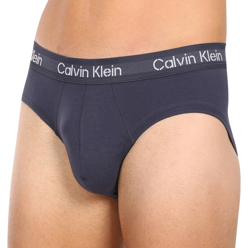 3PACK pánské slipy Calvin Klein vícebarevné (NB3704A-KDX)