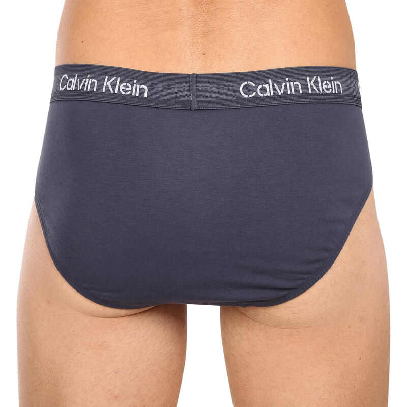 3PACK pánské slipy Calvin Klein vícebarevné (NB3704A-KDX)