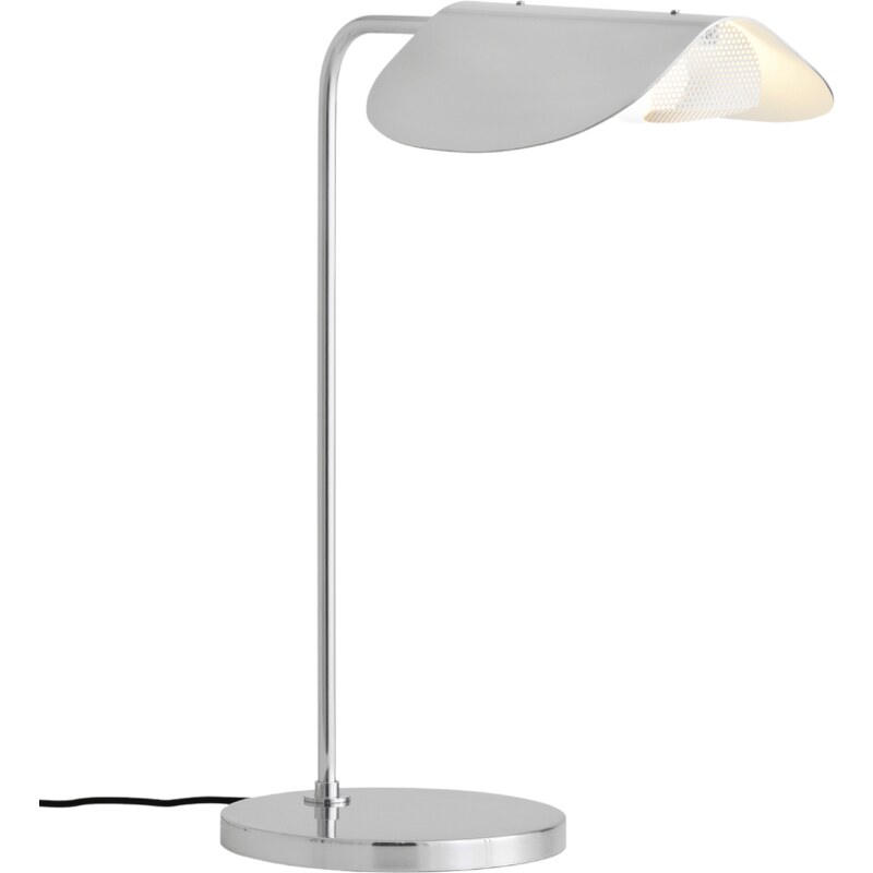 Audo CPH Stříbrná kovová stolní lampa AUDO WING 56 cm