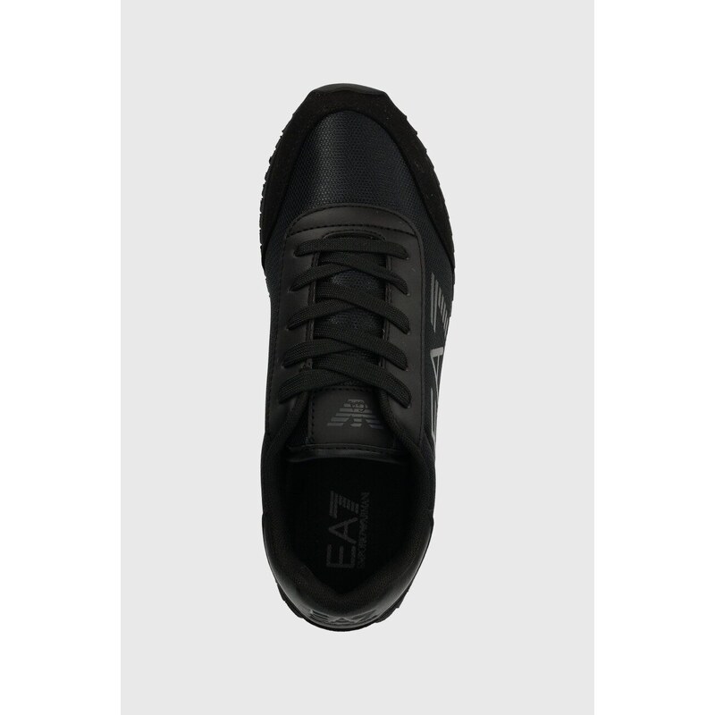 Dětské sneakers boty EA7 Emporio Armani tmavomodrá barva