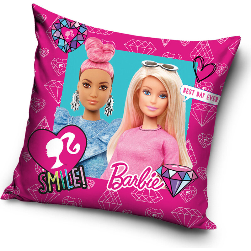 Carbotex Povlak na polštářek 40x40 cm - Barbie Módní ikona