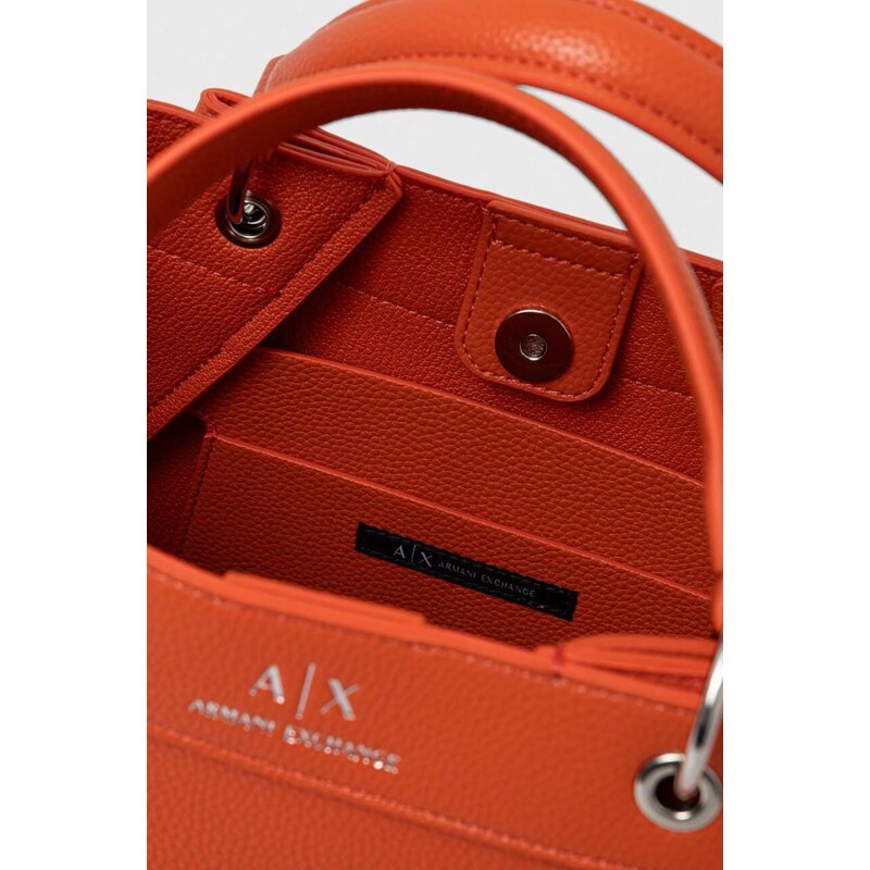 Kabelka Armani Exchange oranžová barva, 942911 CC783 NOS