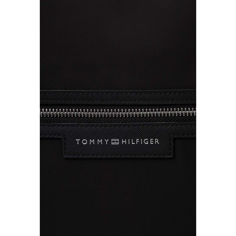 Taška na notebook Tommy Hilfiger černá barva