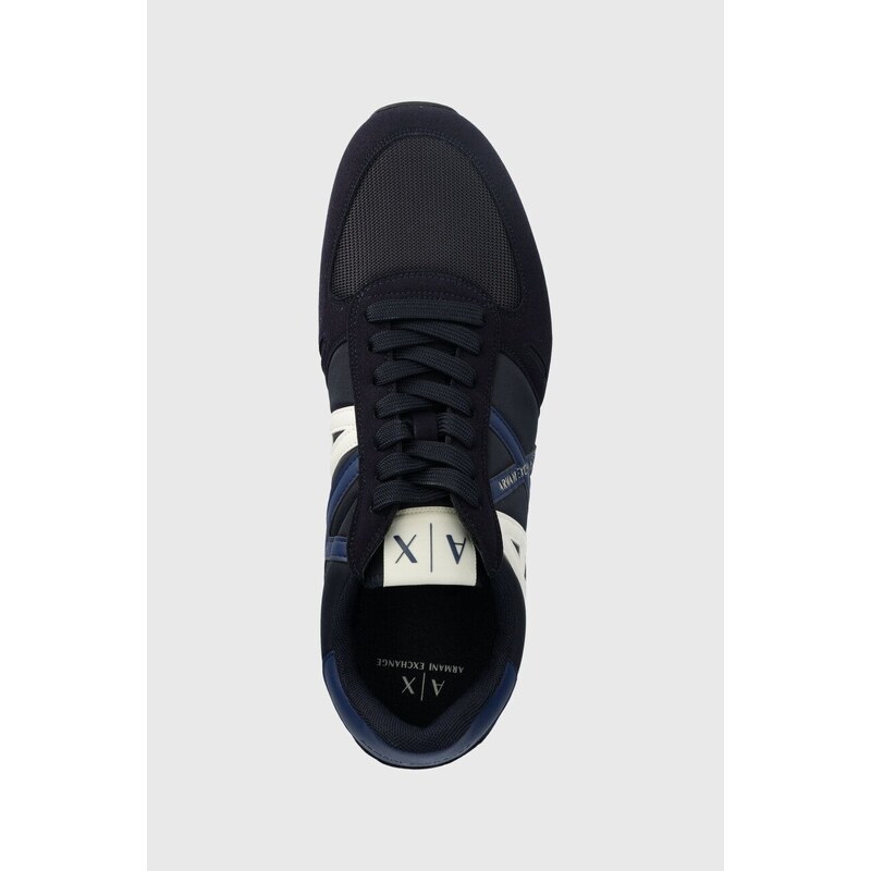 Sneakers boty Armani Exchange tmavomodrá barva, XUX017 XCC68 T155