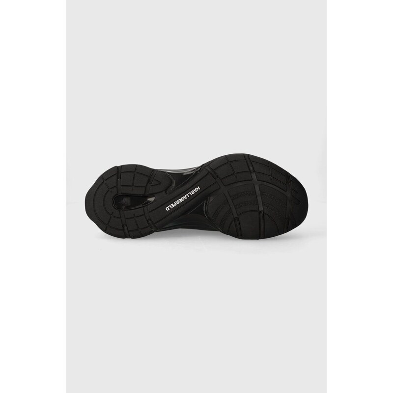 Sneakers boty Karl Lagerfeld LUX FINESSE černá barva, KL53121