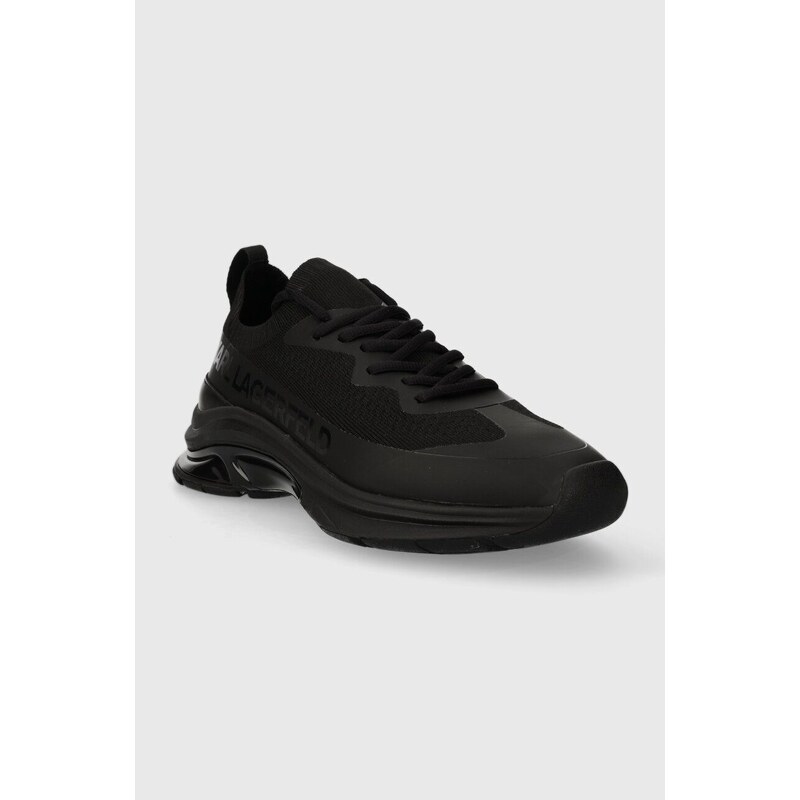 Sneakers boty Karl Lagerfeld LUX FINESSE černá barva, KL53121