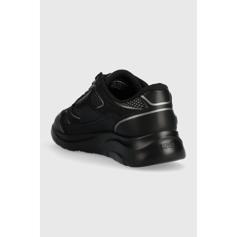 Sneakers boty Karl Lagerfeld SERGER černá barva, KL53620