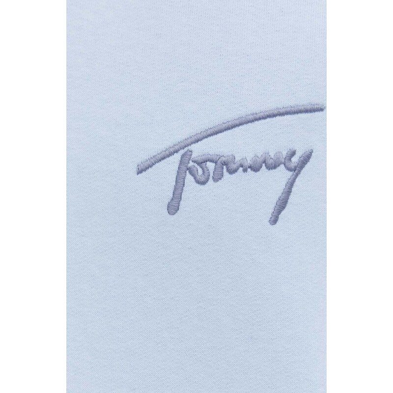 Bavlněná mikina Tommy Jeans pánská, s aplikací