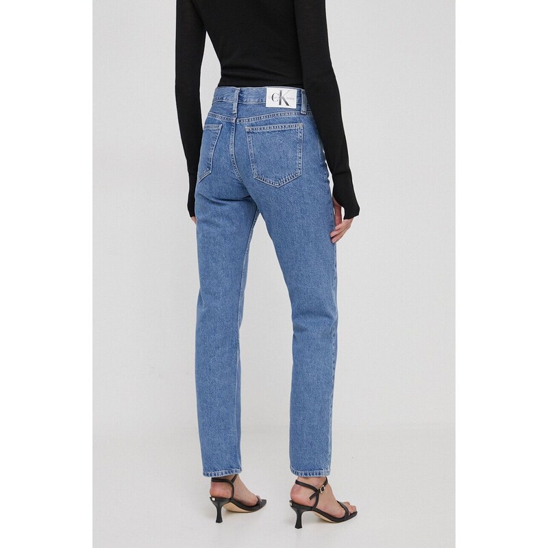 Džíny Calvin Klein Jeans dámské, high waist