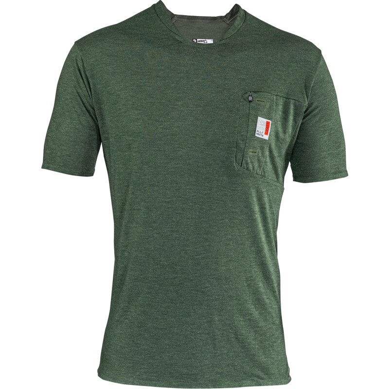 Leatt dres s krátkým rukávem MTB AllMtn 2.0, pánský, spinach