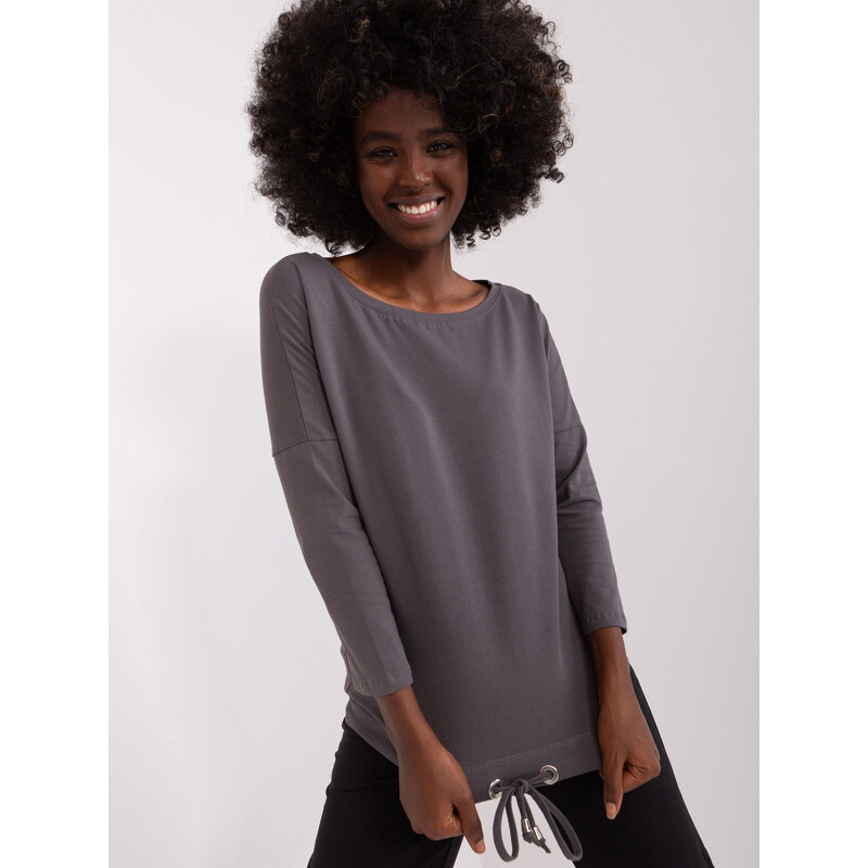 BASIC Feel Good Blouse-RV-BZ-4691.49-graphite