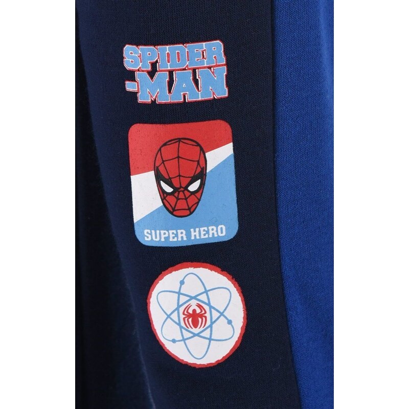 SPIDERMAN MARVEL SPIDER-MAN TMAVĚ MODRÉ CHLAPECKÉ TEPLÁKY Tmavě modrá
