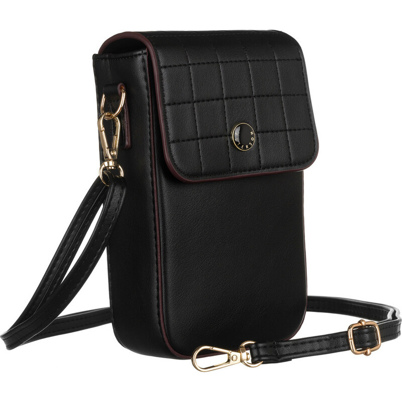 PETERSON ČERNÁ MINI CROSSBODY KABELKA