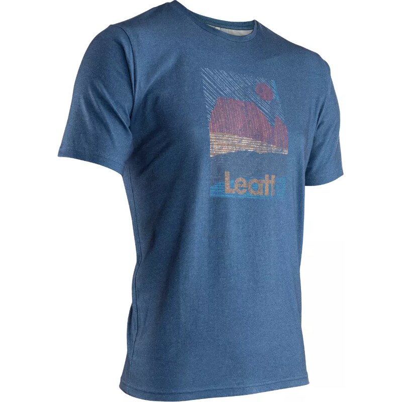 Leatt triko s krátkým rukávem Core, pánské, denim