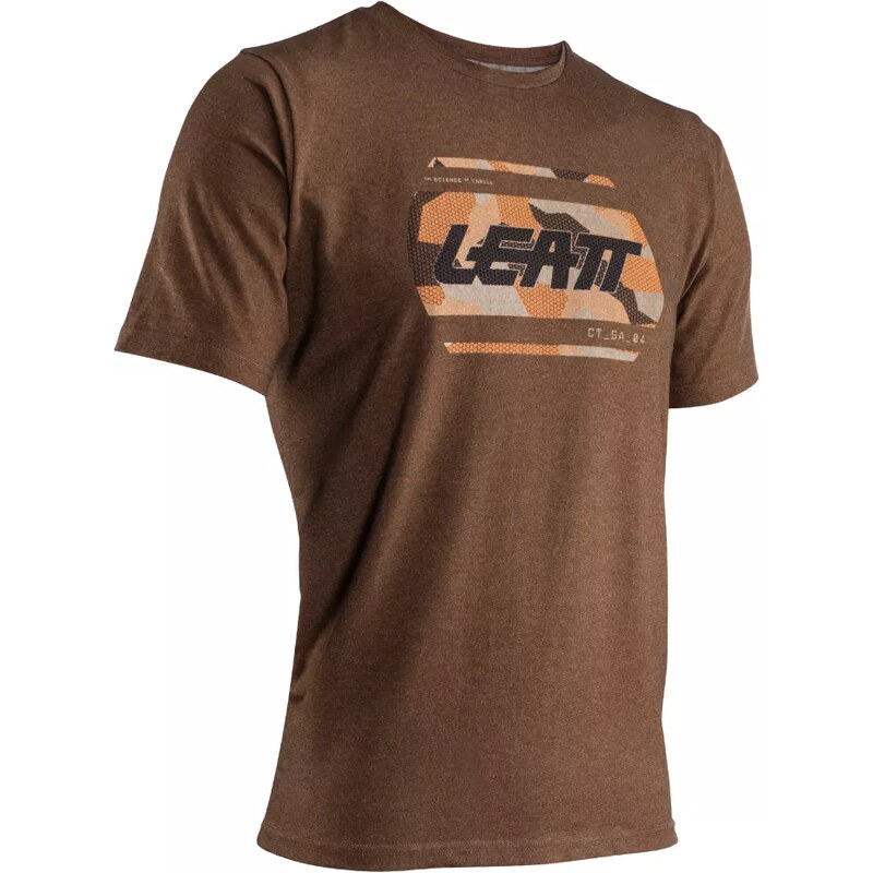 Leatt triko s krátkým rukávem Core, pánské, loam