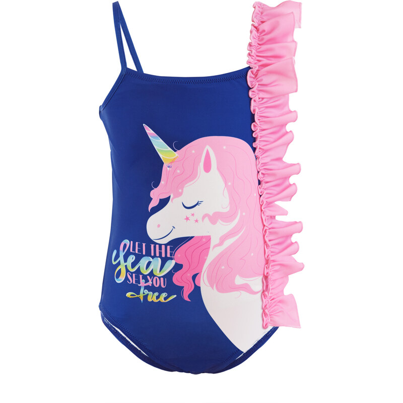 Denokids Frilly Unicorn Girls' Swimwear