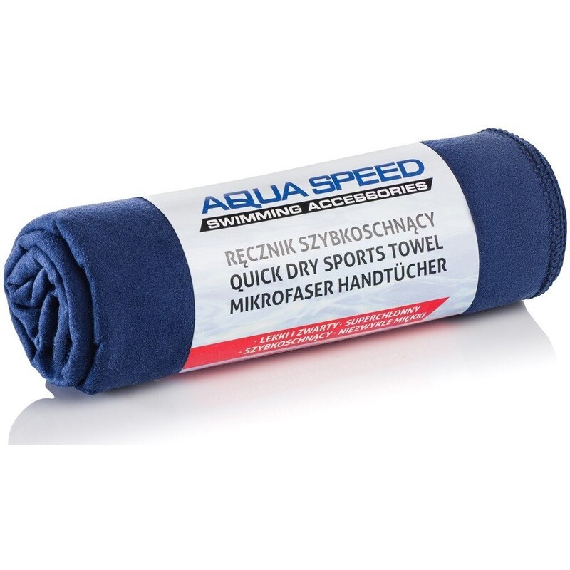 AQUA SPEED Unisex's Towels Dry Flat Navy Blue