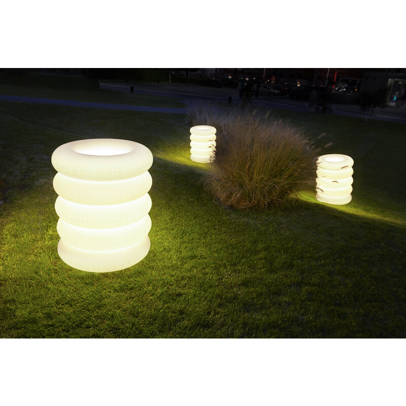 LED stojací lampa Puff Buff BIG PUFF outdoor D66x80cm