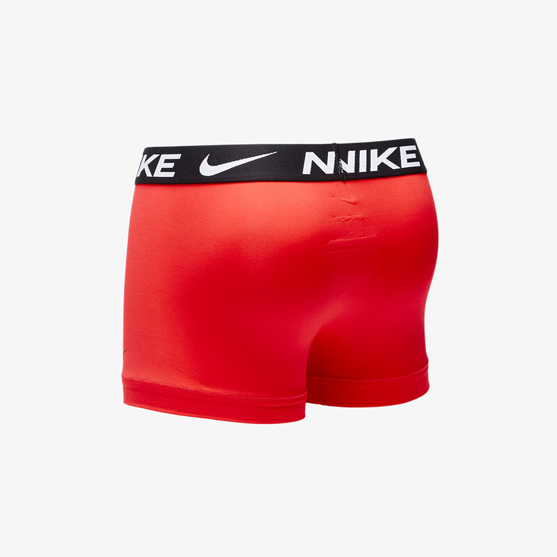 Boxerky Nike Dri-FIT Essential Micro Trunk 3-Pack Siren Red/ Deep Royal/ Black