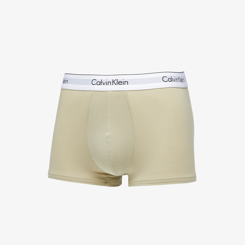 Boxerky Calvin Klein Modern Cotton Stretch Trunk 3-Pack Virtual Red/ Iron Gate/ Eucalyptus