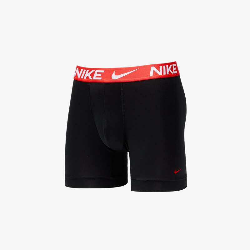 Boxerky Nike Dri-FIT Essential Micro Boxer Brief 3-Pack Black/ Iren Red WB/ Deep Royal WB/ Black WB