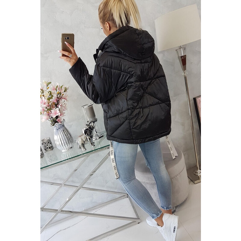 K-Fashion Zimní bunda FIFI Maya černá