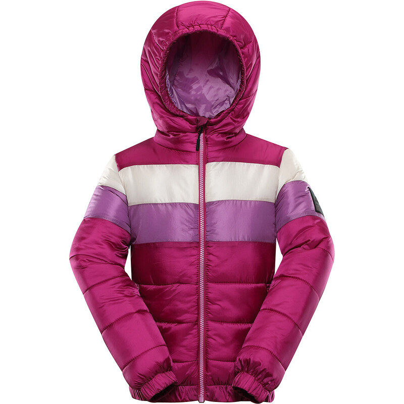 Dětská hi-therm bunda ALPINE PRO KISHO fuchsia red