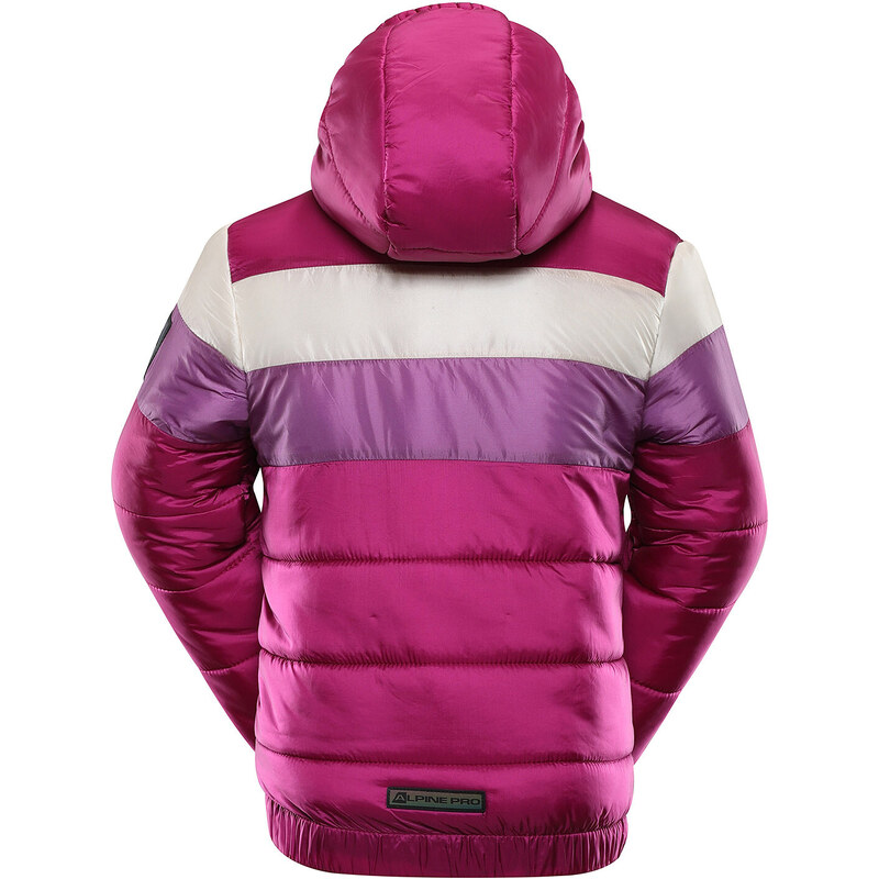 Dětská hi-therm bunda ALPINE PRO KISHO fuchsia red