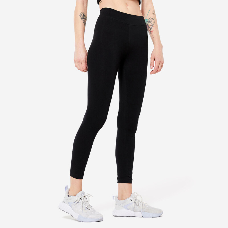 DOMYOS Dámské fitness legíny Slim Fit+ 500 54192163