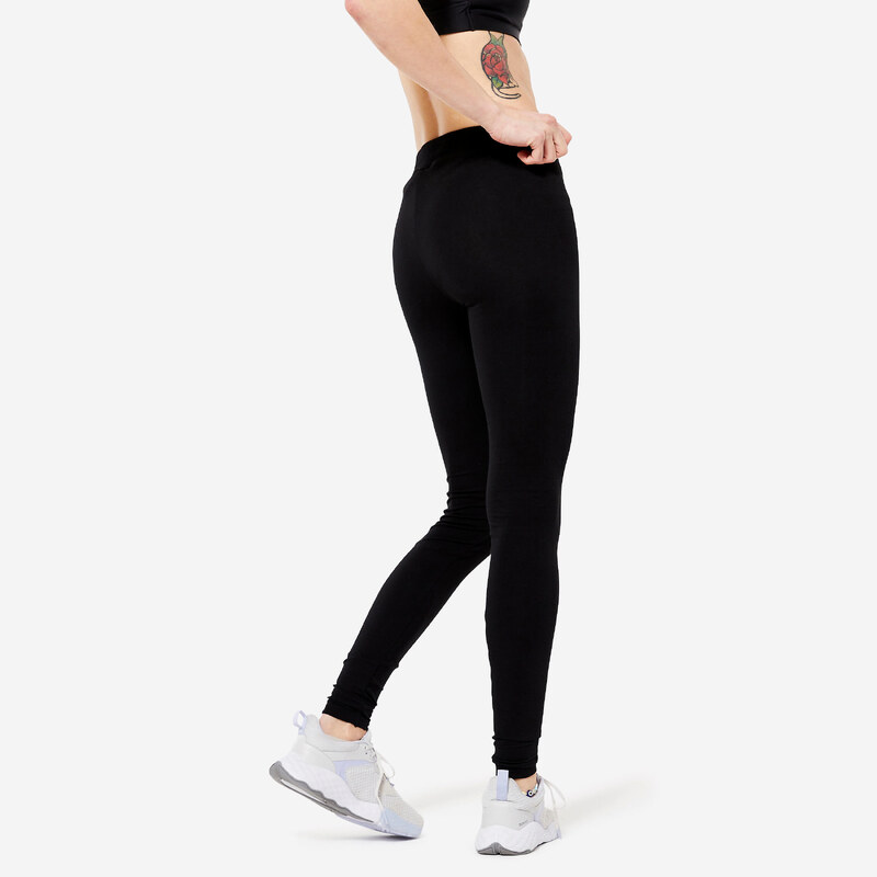 DOMYOS Dámské fitness legíny Slim Fit+ 500