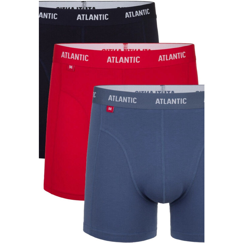Pánské boxerky 3 pack 047 - Atlantic