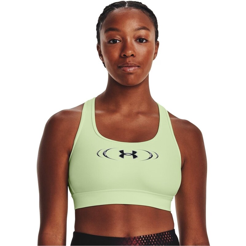 dámská sportovní podprsenka UNDER ARMOUR - GREEN - S