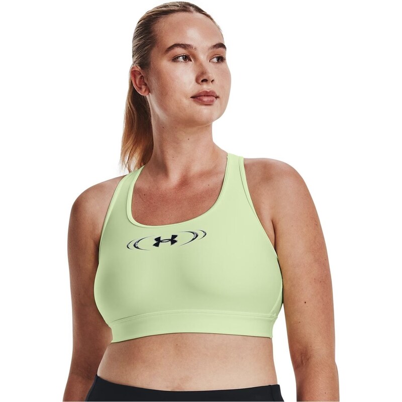 dámská sportovní podprsenka UNDER ARMOUR - GREEN - S