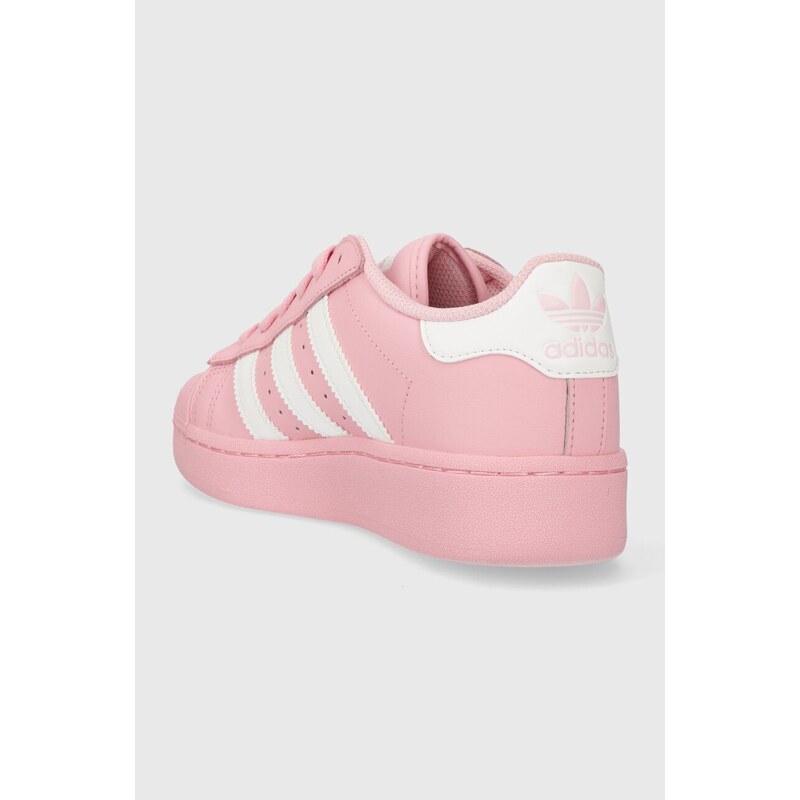 Sneakers boty adidas Originals Superstar XLG růžová barva, ID5733