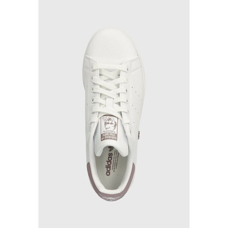 Sneakers boty adidas Originals Stan Smith bílá barva, IE0458