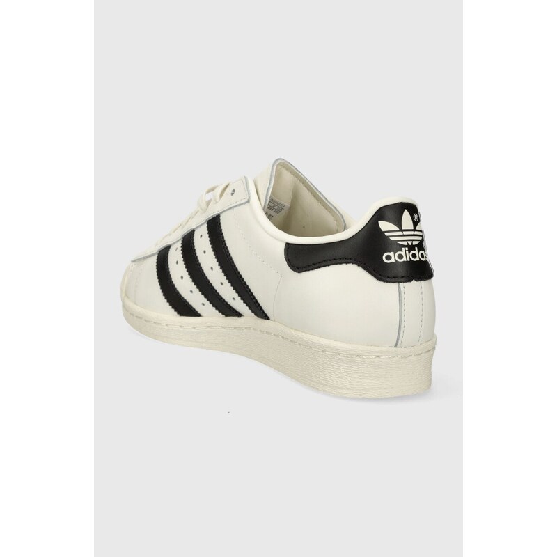 Kožené sneakers boty adidas Originals Superstar 82 bílá barva, ID5961