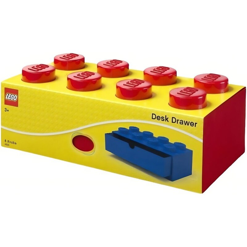 Lego Červený úložný box LEGO Storage 31,6 x 15,8 cm